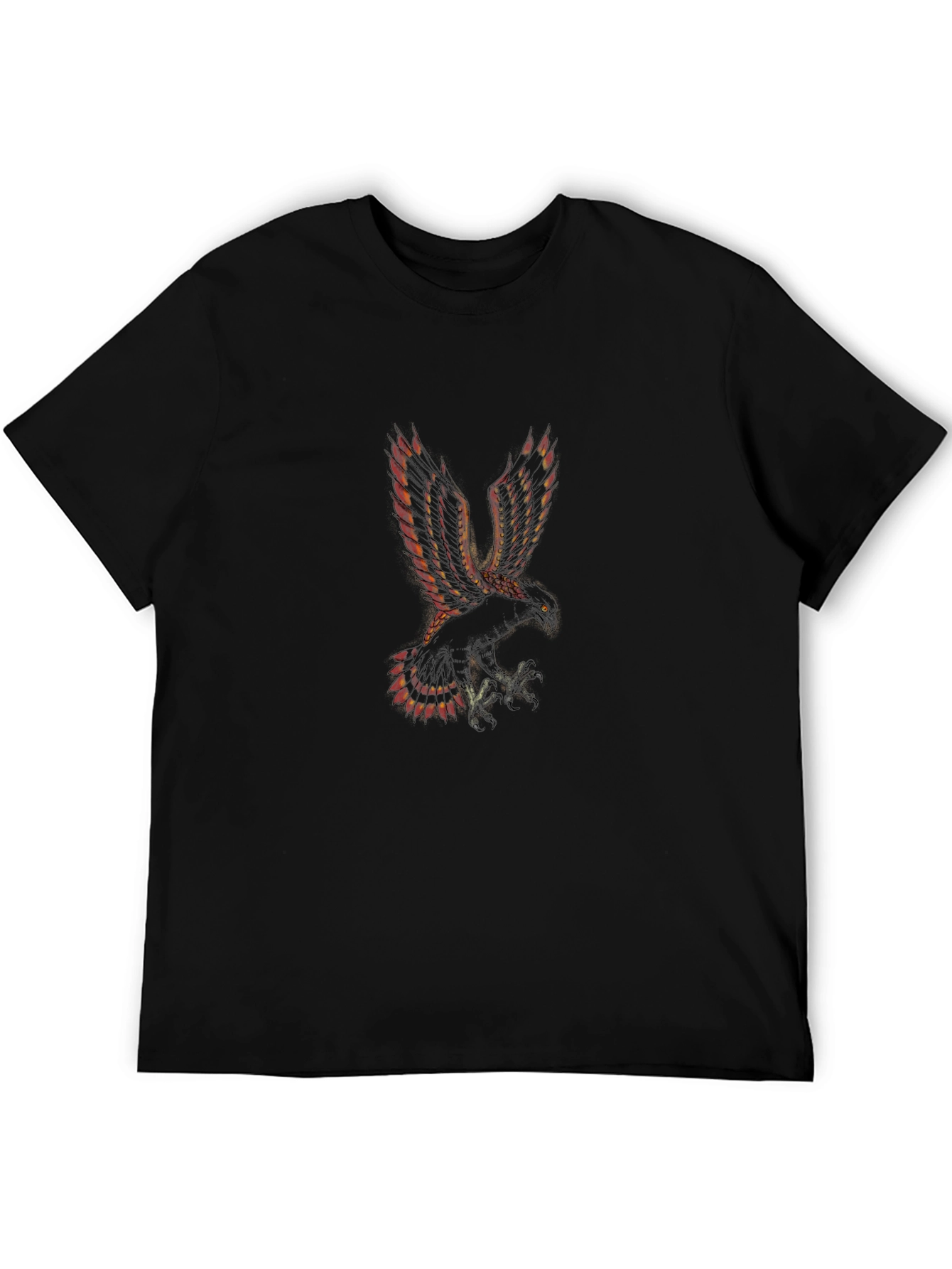 Phoenix Graphic Black T-Shirt