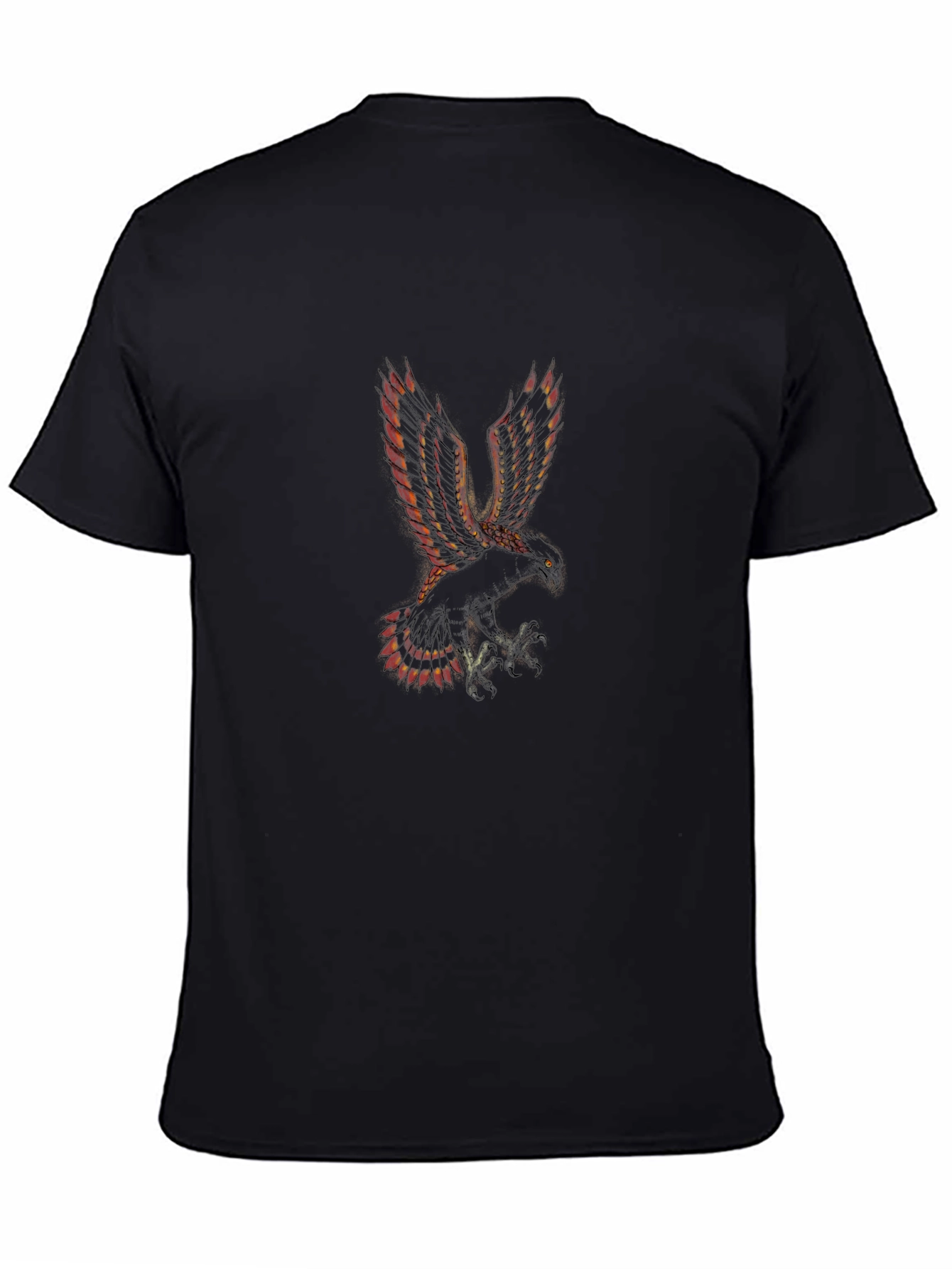 Phoenix Graphic Black T-Shirt
