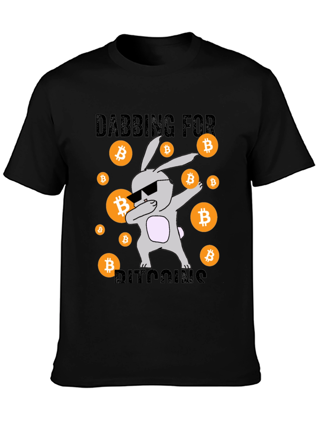 Dabbing for Bitcoins Graphic Tee
