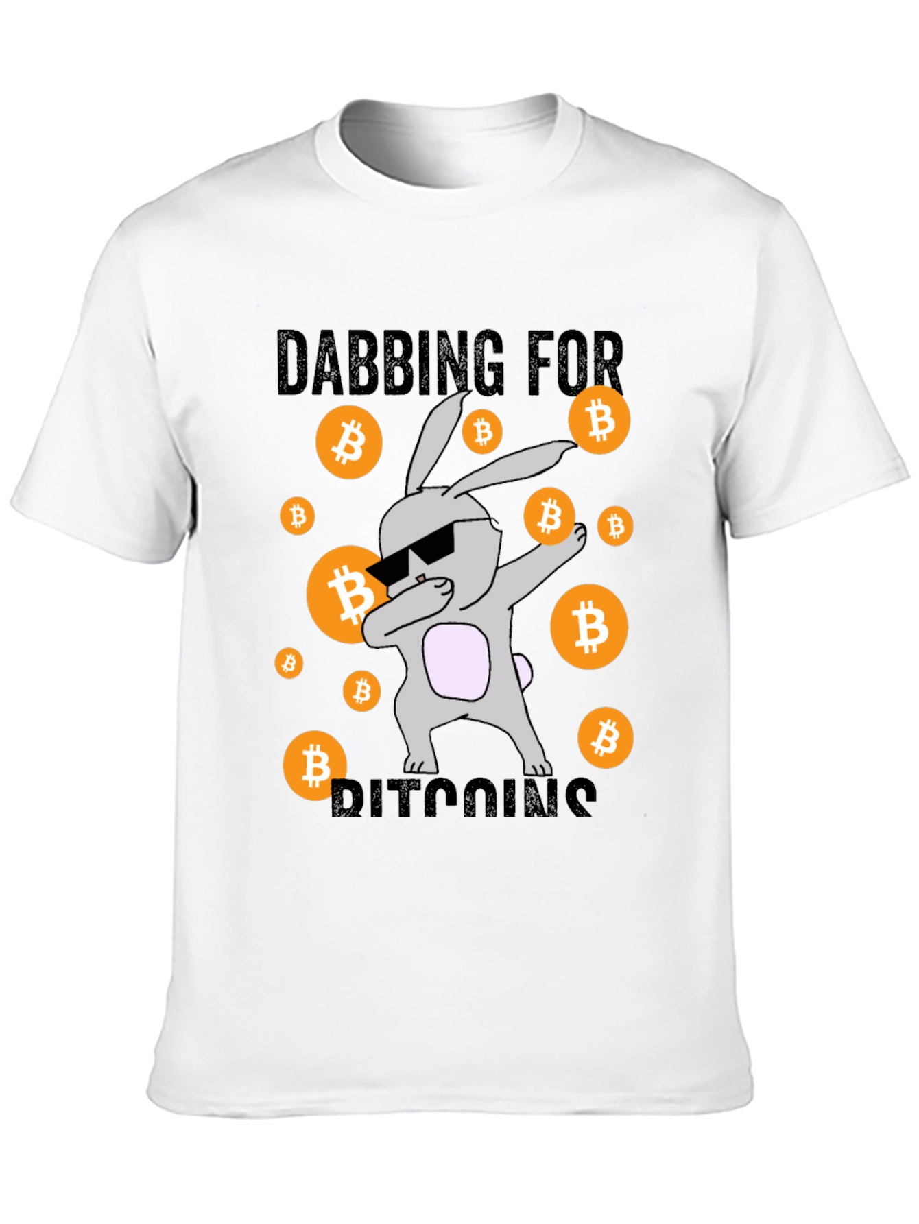 Dabbing for Bitcoins Graphic Tee