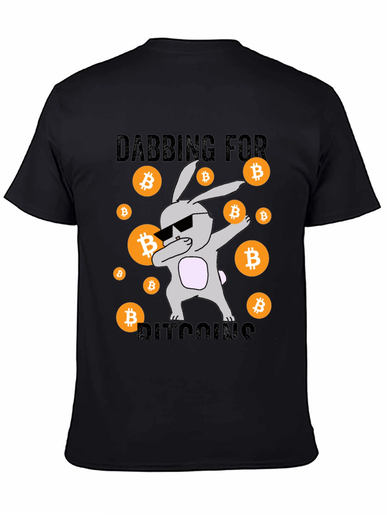 Dabbing for Bitcoins Graphic Tee