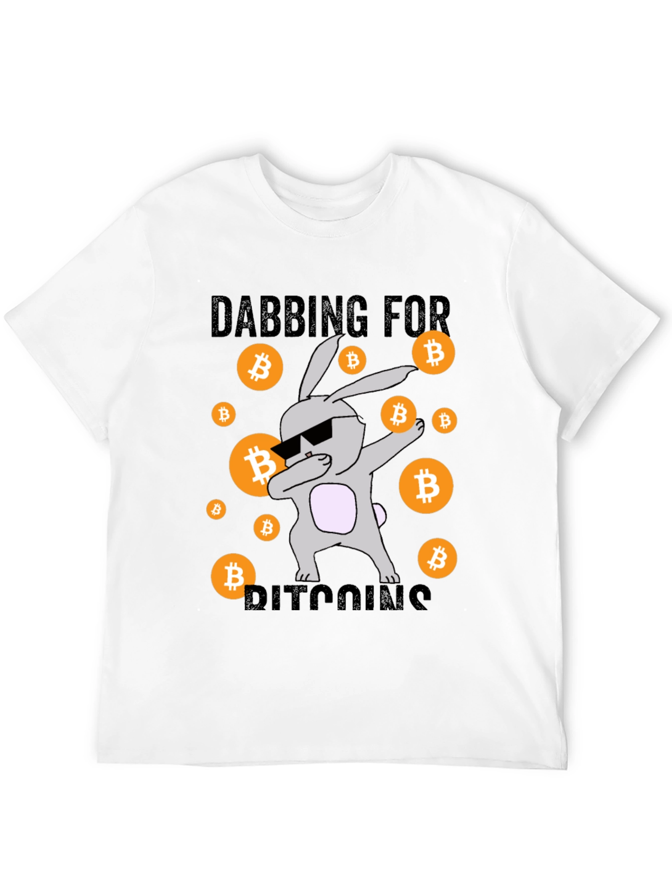 Dabbing for Bitcoins Graphic Tee