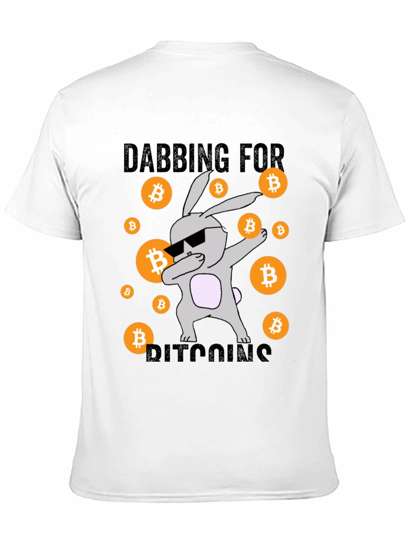 Dabbing for Bitcoins Graphic Tee