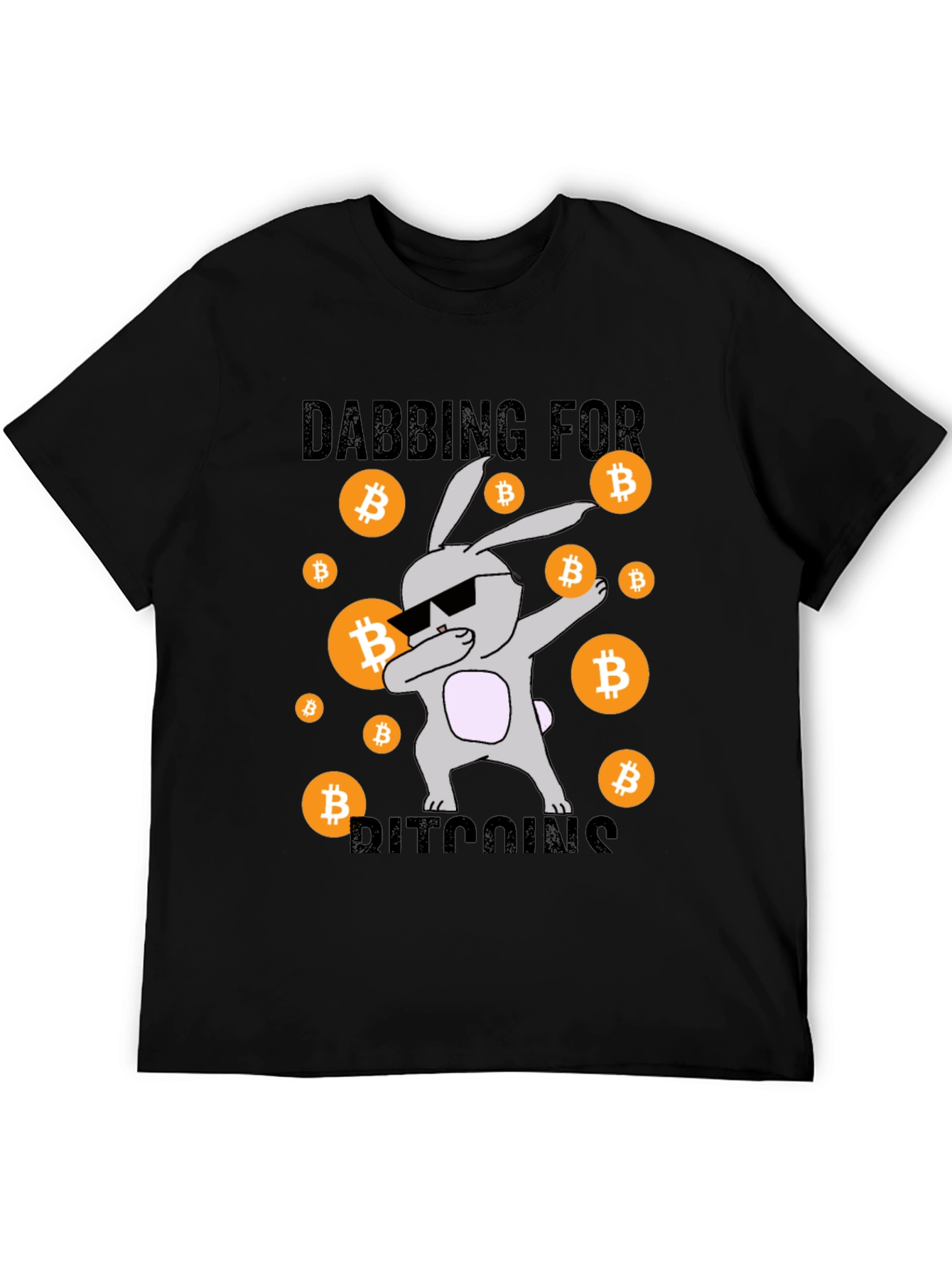 Dabbing for Bitcoins Graphic Tee