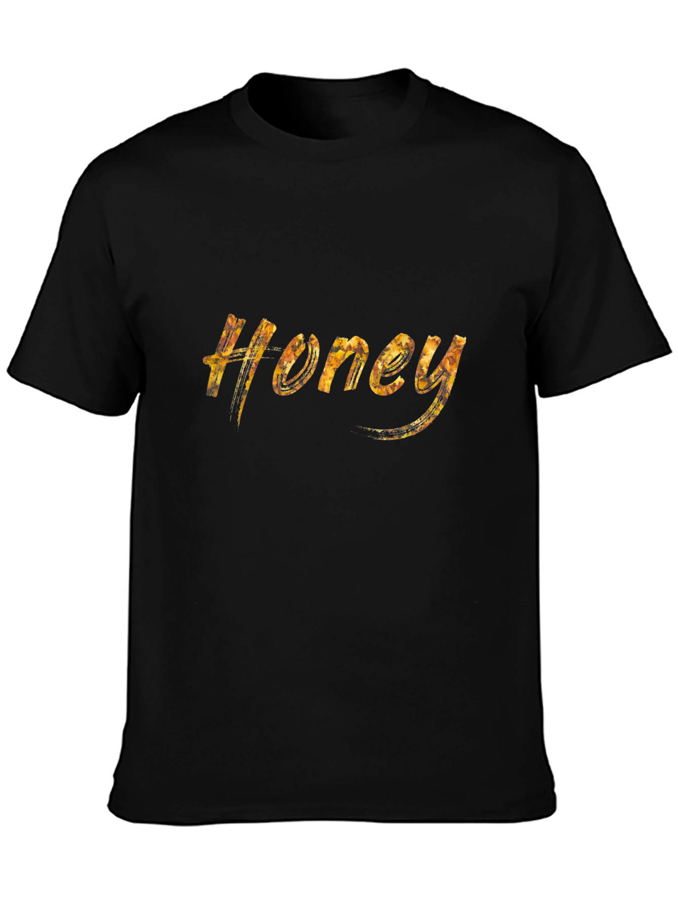 Honey Graphic Black T-Shirt