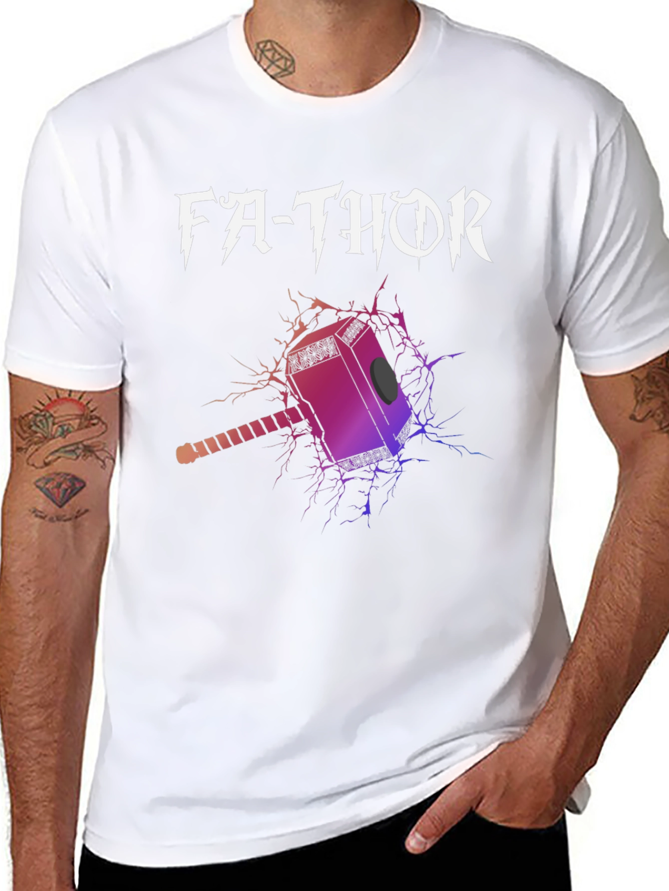 FA-THOR T-Shirt - Hammer Graphic Tee