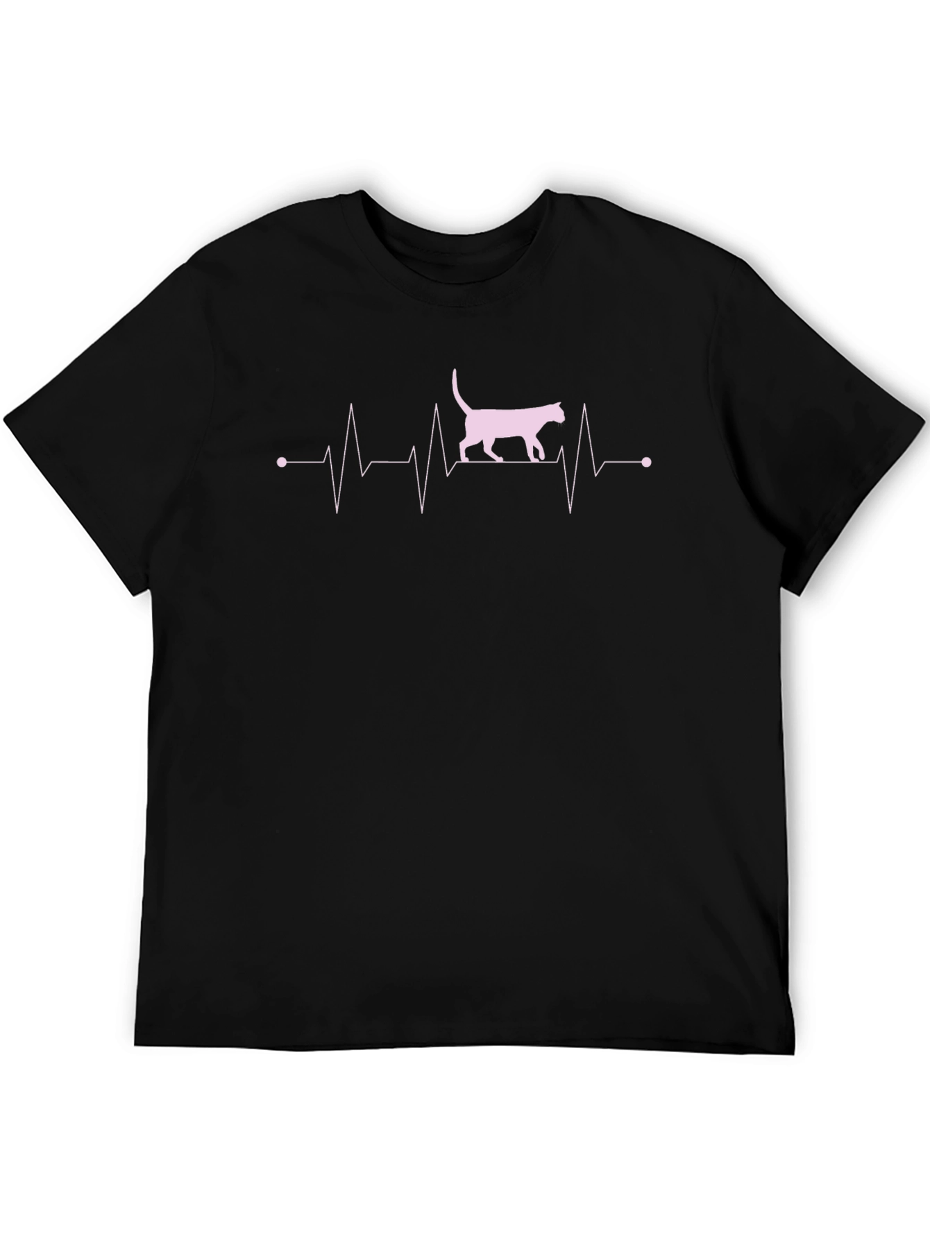 Cat Heartbeat T-Shirt - Funny Cat Lover Tee