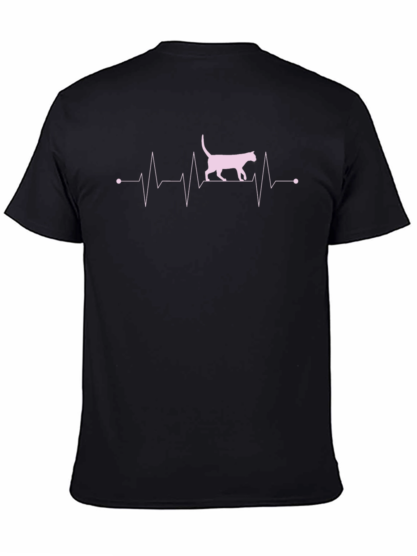 Cat Heartbeat T-Shirt - Funny Cat Lover Tee