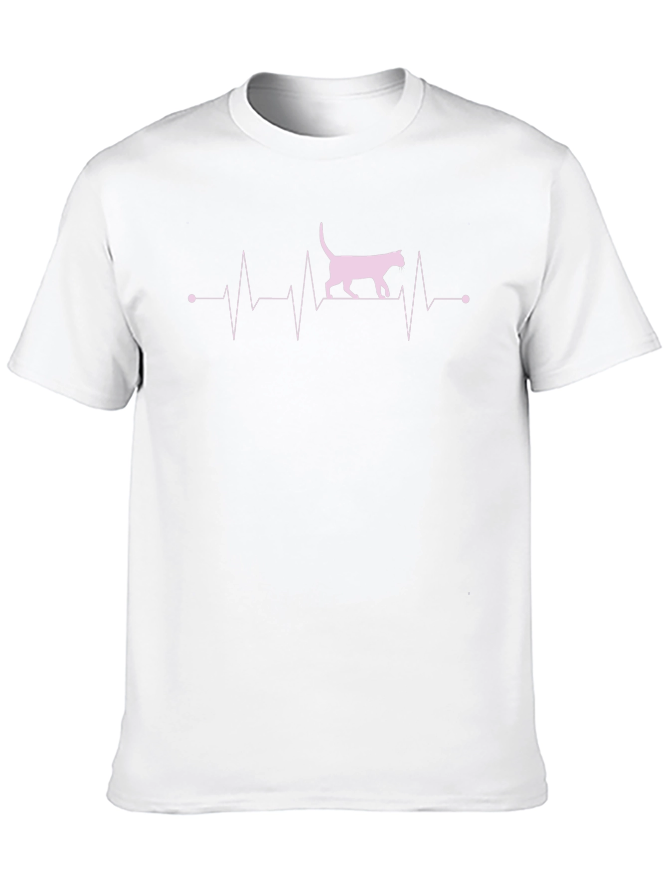 Cat Heartbeat T-Shirt - Funny Cat Lover Tee