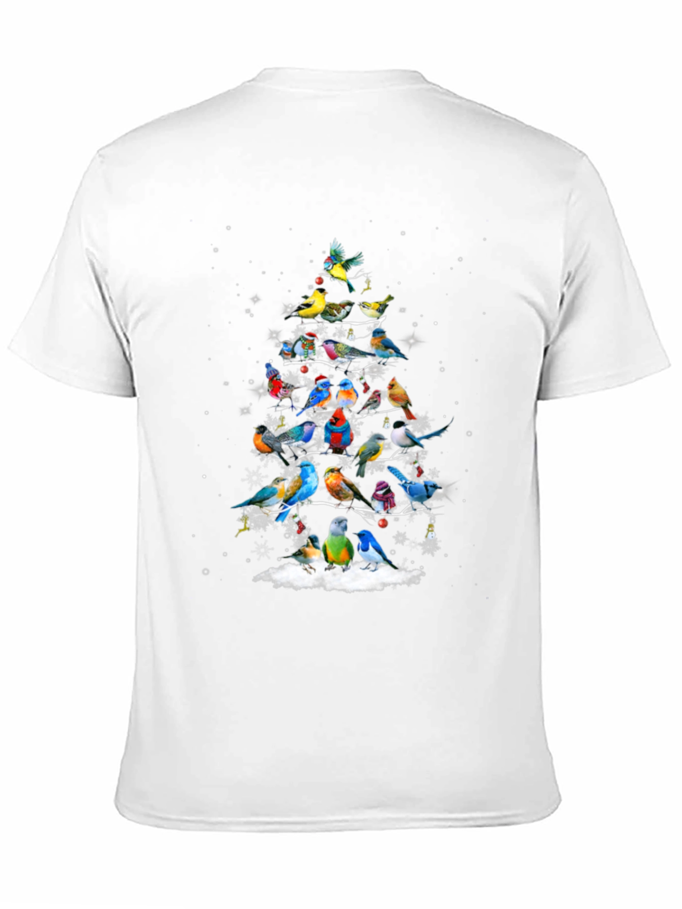 Bird Christmas Tree T-Shirt