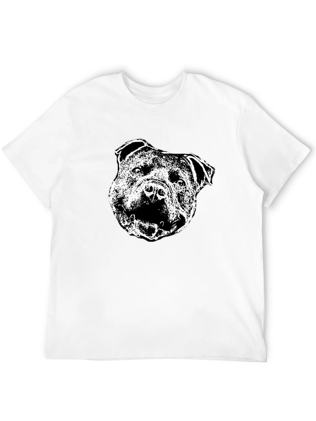 Pitbull Dog Graphic T-Shirt