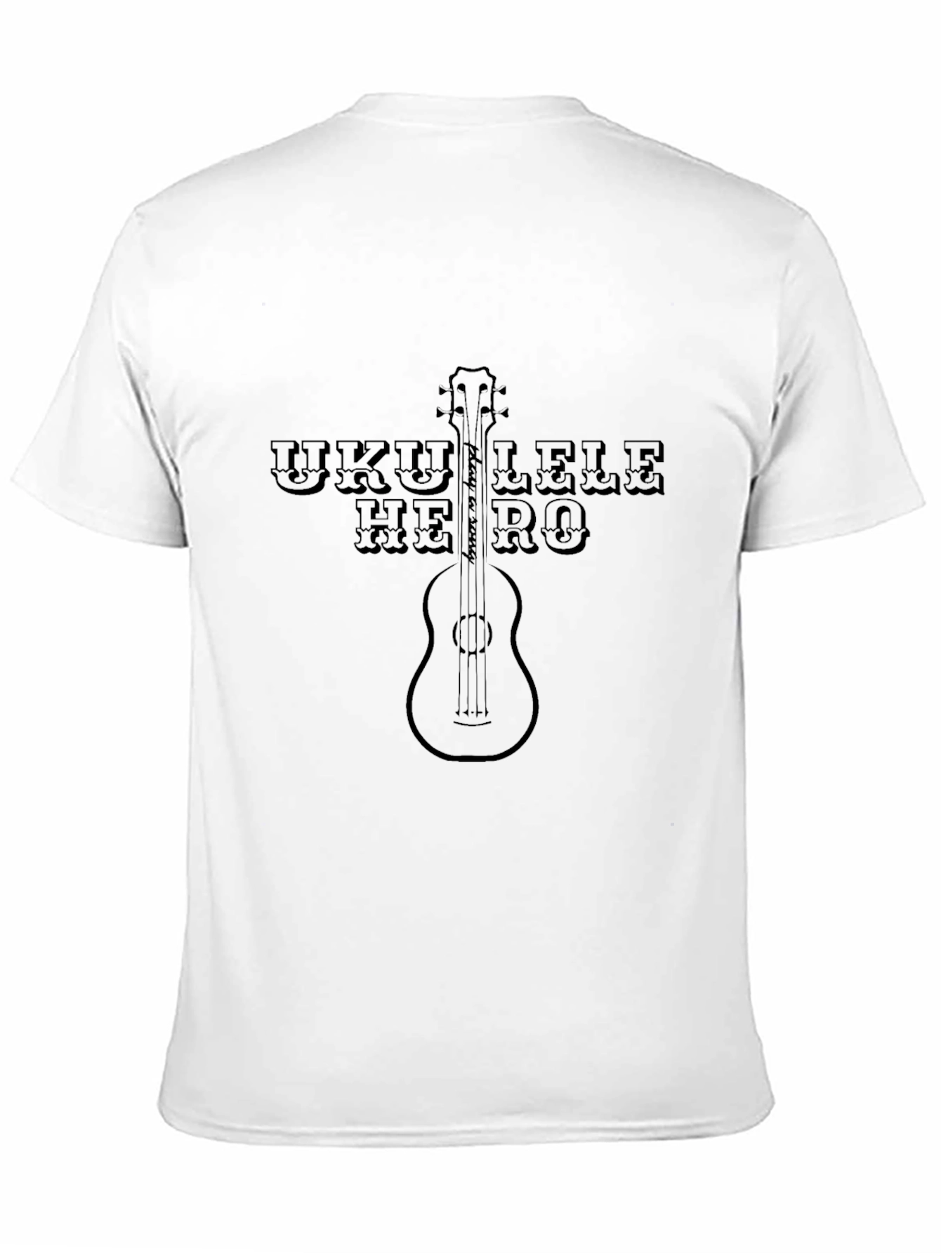 Ukulele Hero Graphic Tee - Music Lover T-Shirt