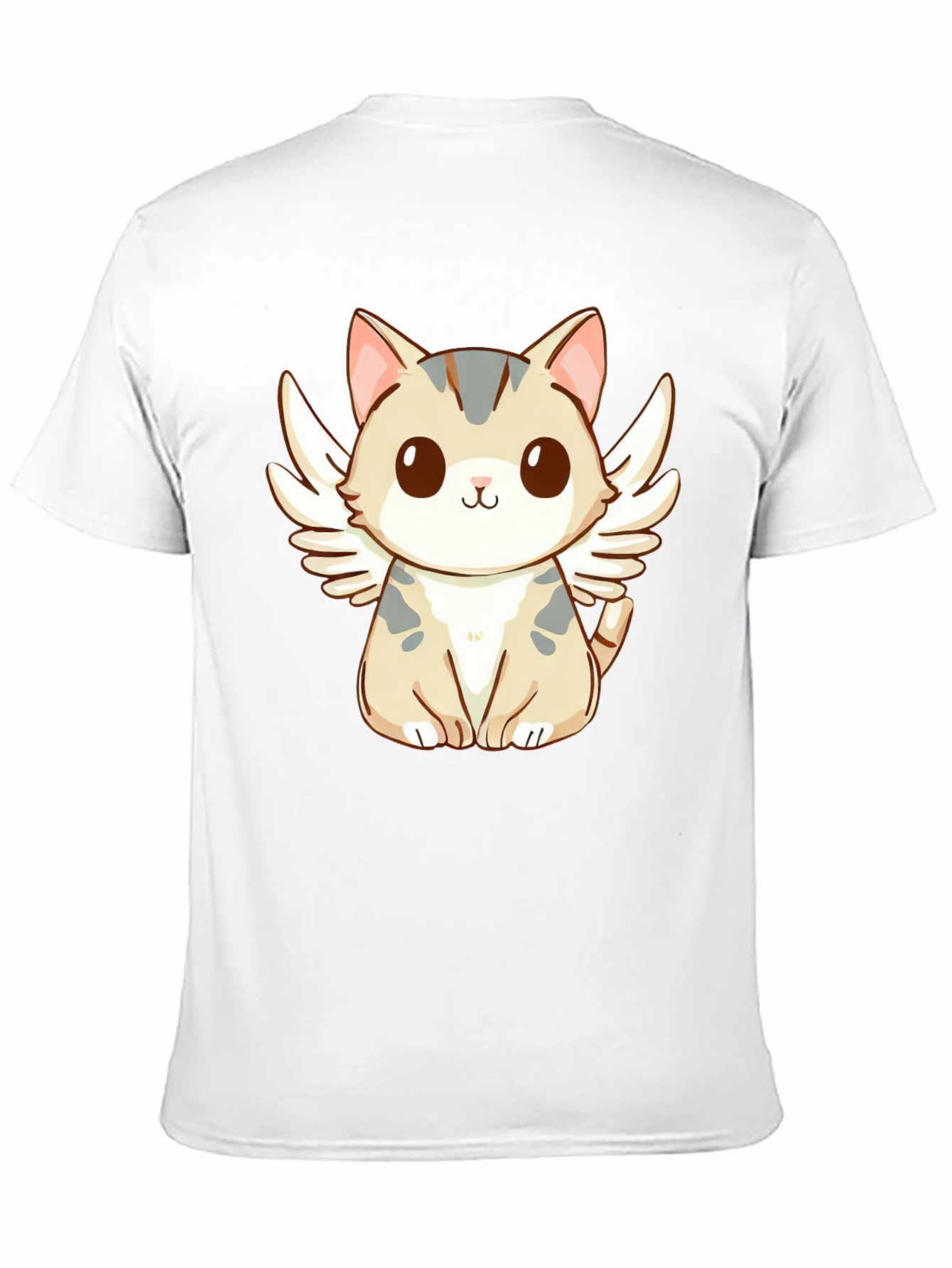 Angel Cat T-Shirt - Cute Kawaii Style