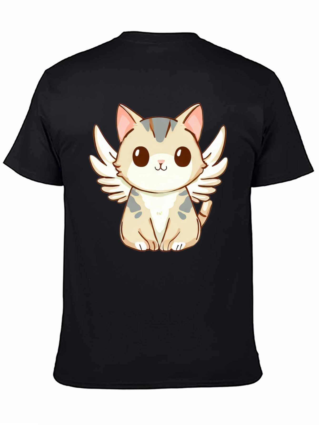 Angel Cat T-Shirt - Cute Kawaii Style