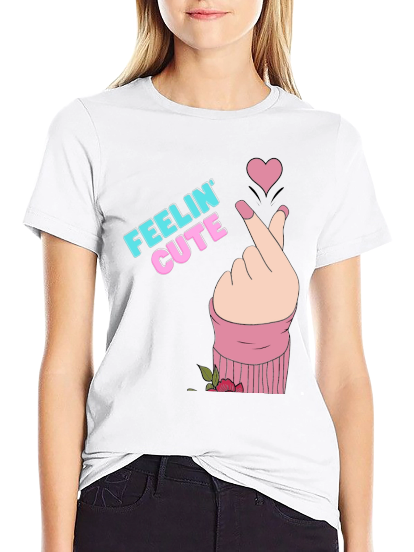 Feelin Cute Graphic Tee