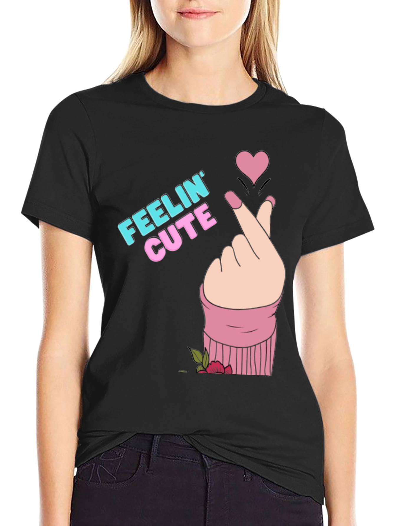 Feelin Cute Graphic Tee