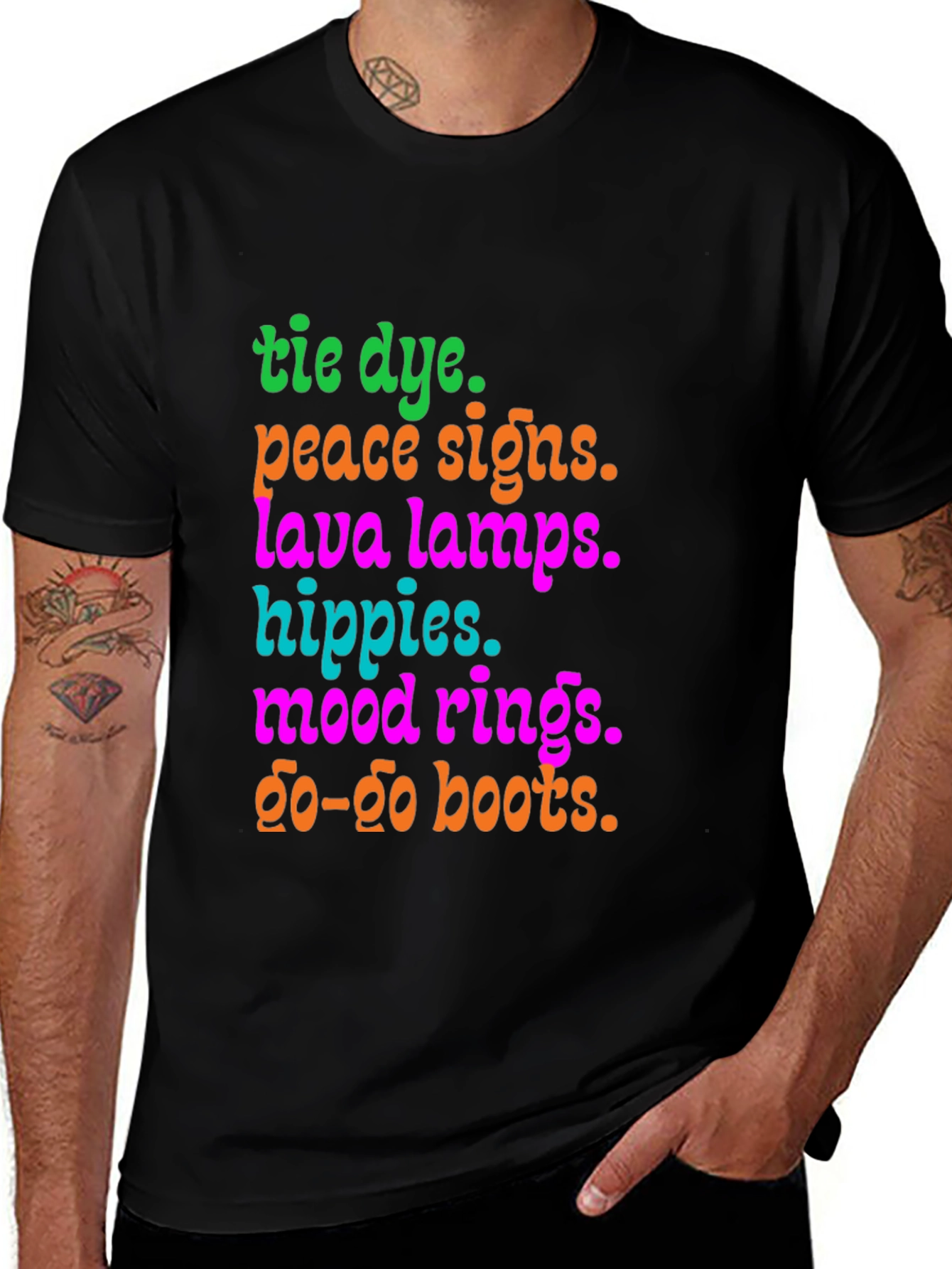 Retro 70s Inspired Graphic Tee