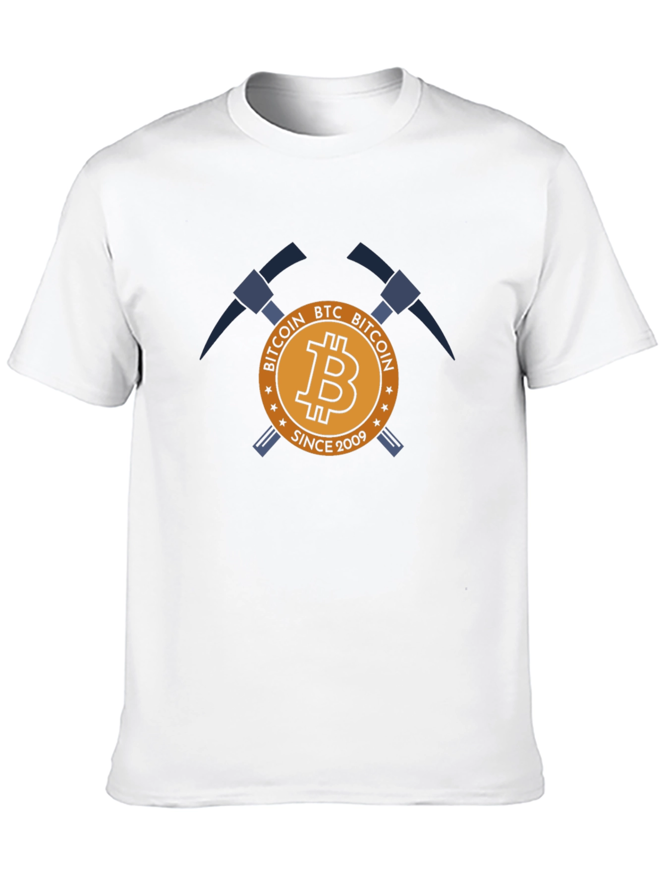 Bitcoin BTC Mining T-Shirt - Cryptocurrency Tee