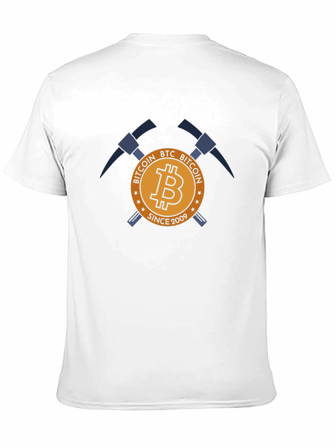 Bitcoin BTC Mining T-Shirt - Cryptocurrency Tee
