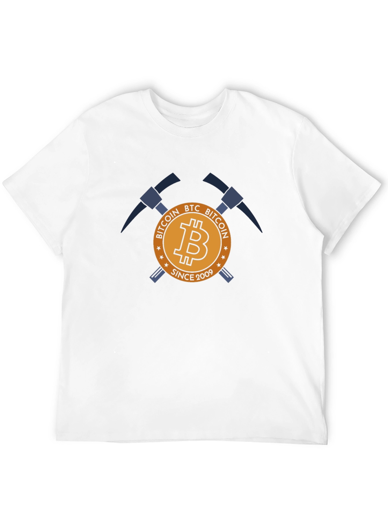 Bitcoin BTC Mining T-Shirt - Cryptocurrency Tee