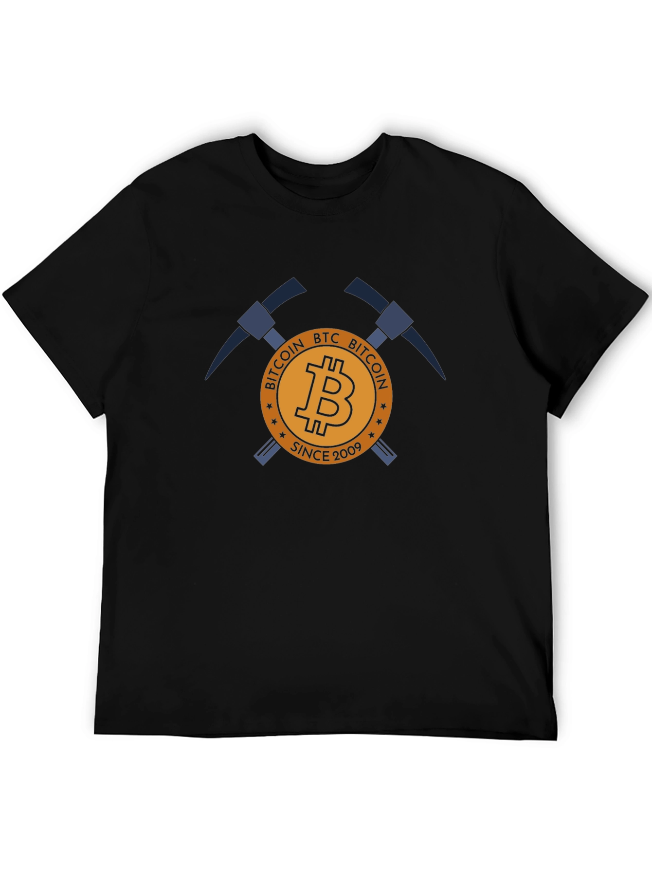 Bitcoin BTC Mining T-Shirt - Cryptocurrency Tee