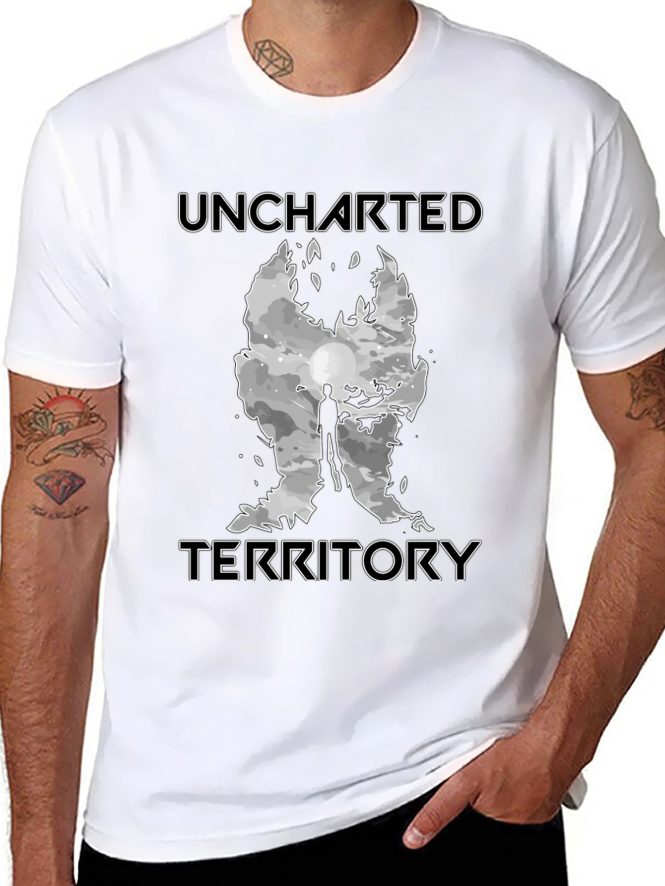 Uncharted Territory Graphic Print T-Shirt