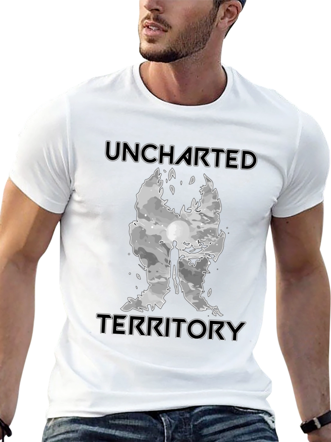 Uncharted Territory Graphic Print T-Shirt