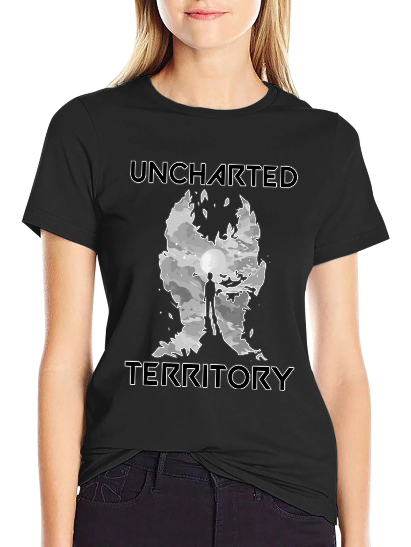 Uncharted Territory Graphic Print T-Shirt