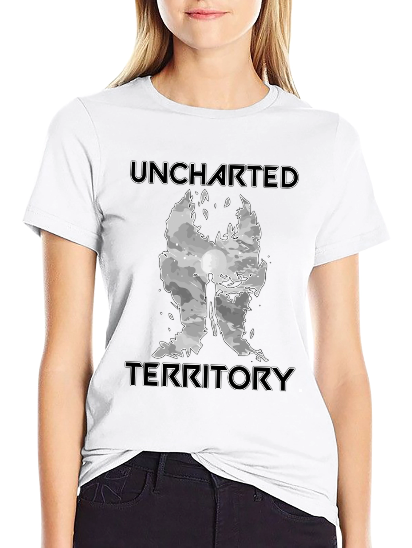 Uncharted Territory Graphic Print T-Shirt