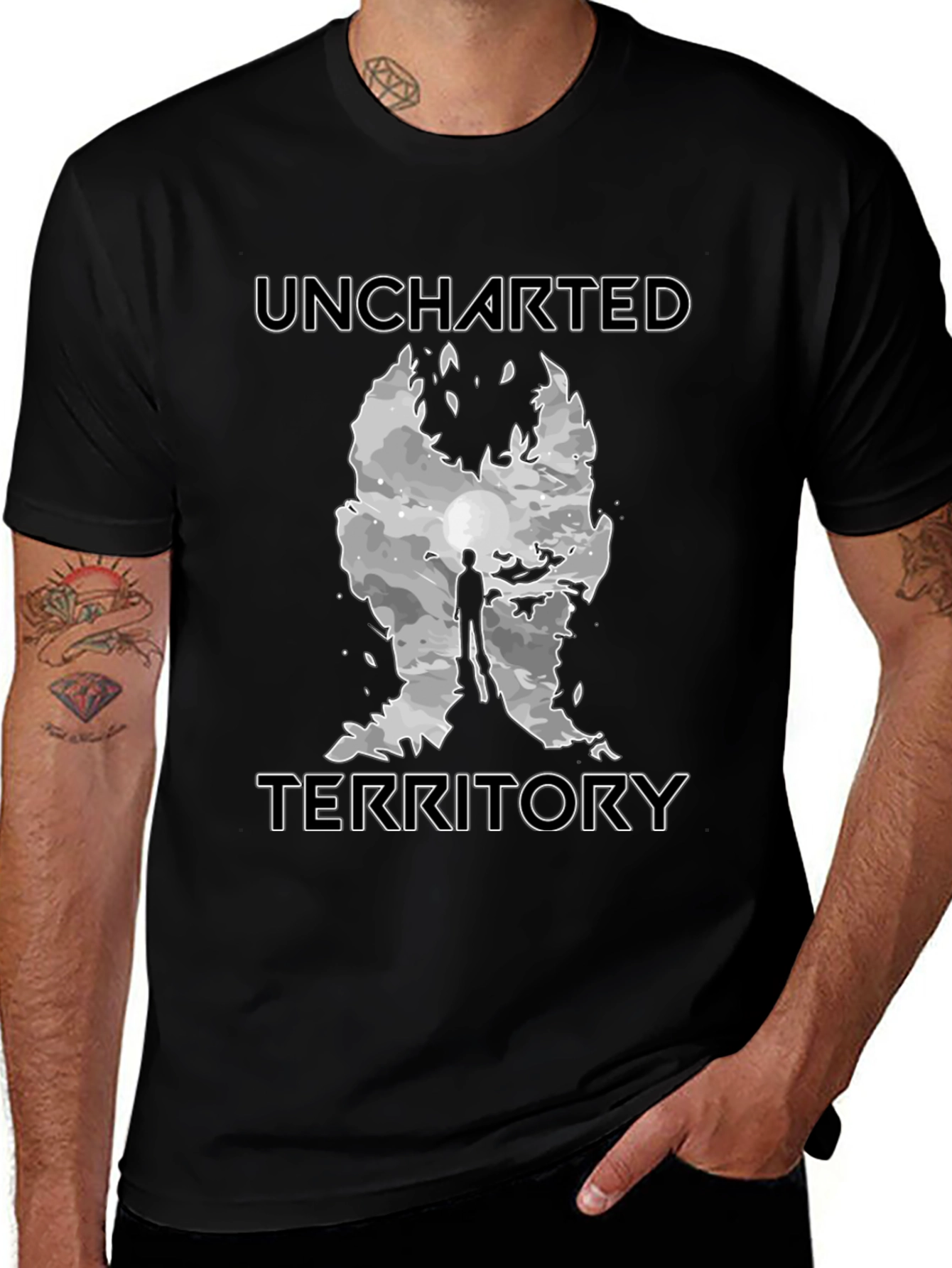 Uncharted Territory Graphic Print T-Shirt