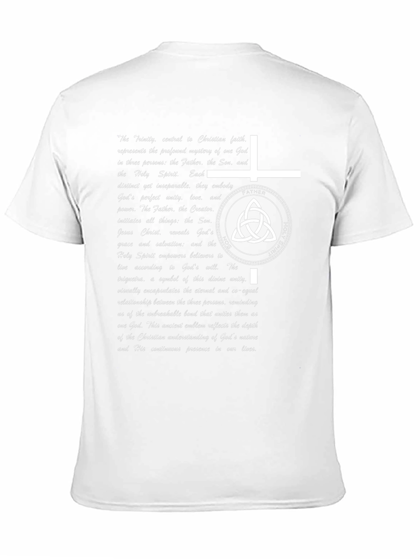 Trinity Christian Faith T-Shirt - Gods Unity