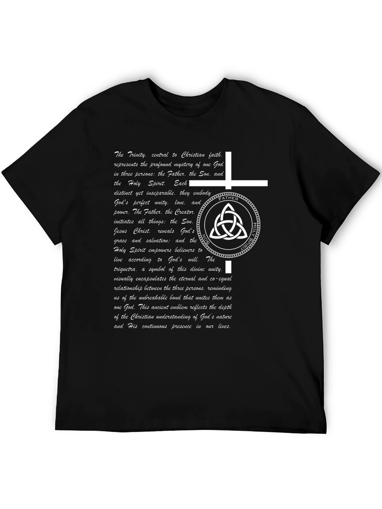 Trinity Christian Faith T-Shirt - Gods Unity