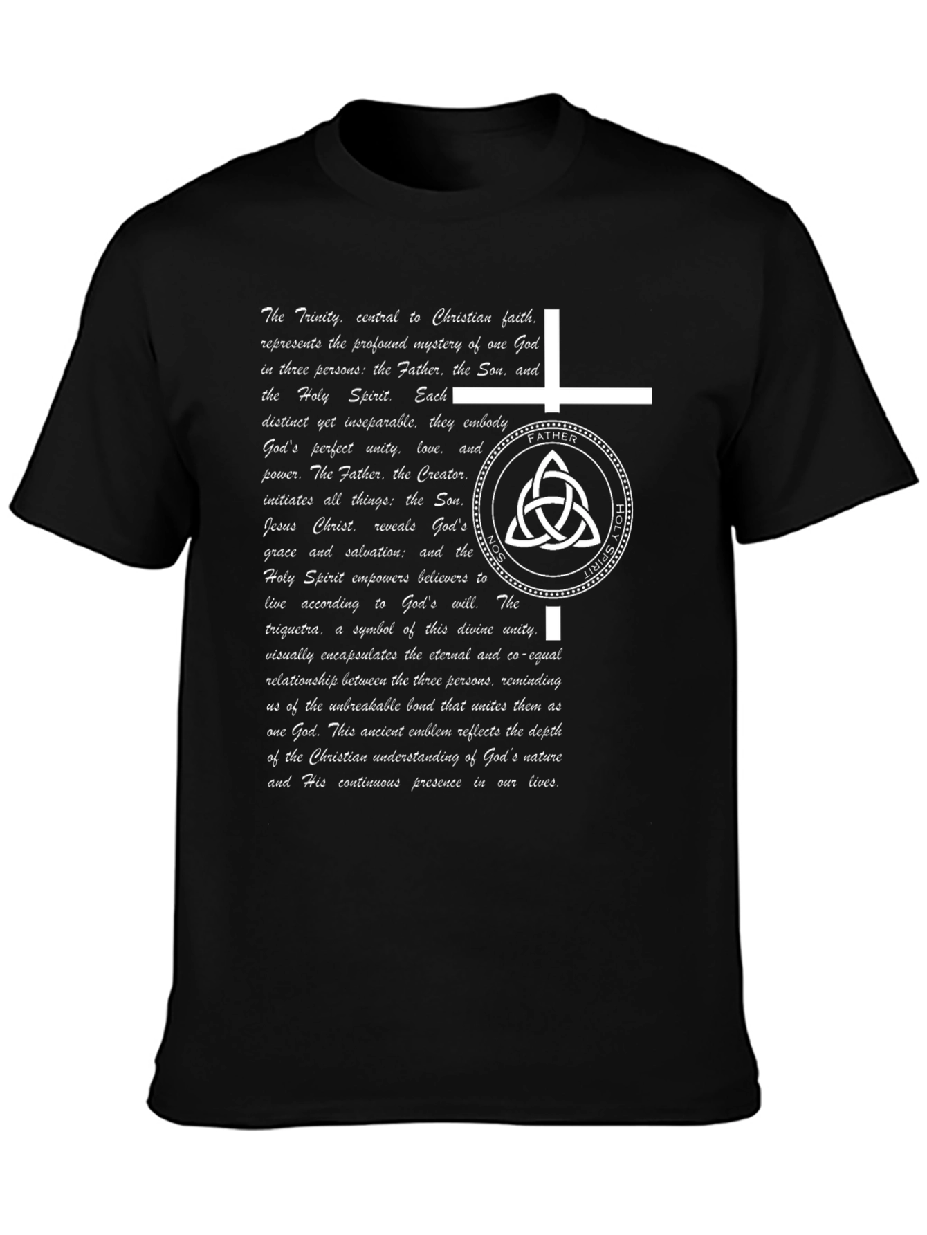 Trinity Christian Faith T-Shirt - Gods Unity