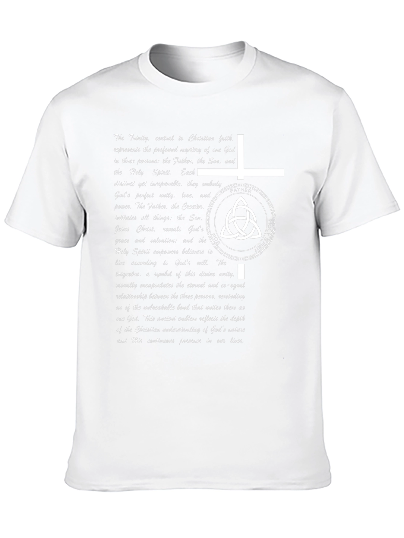 Trinity Christian Faith T-Shirt - Gods Unity