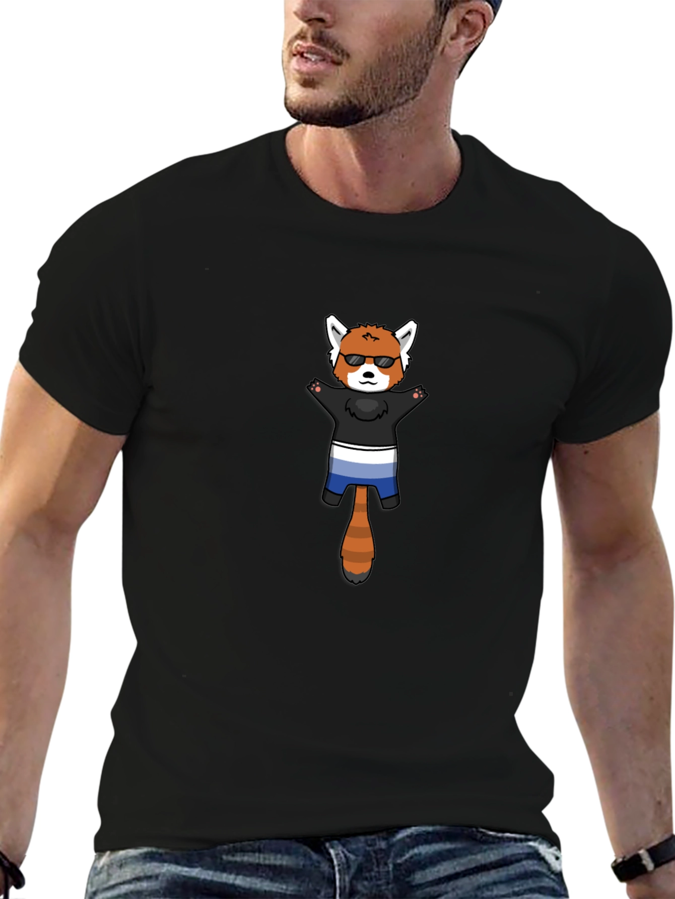 Cool Red Panda Bear T-Shirt