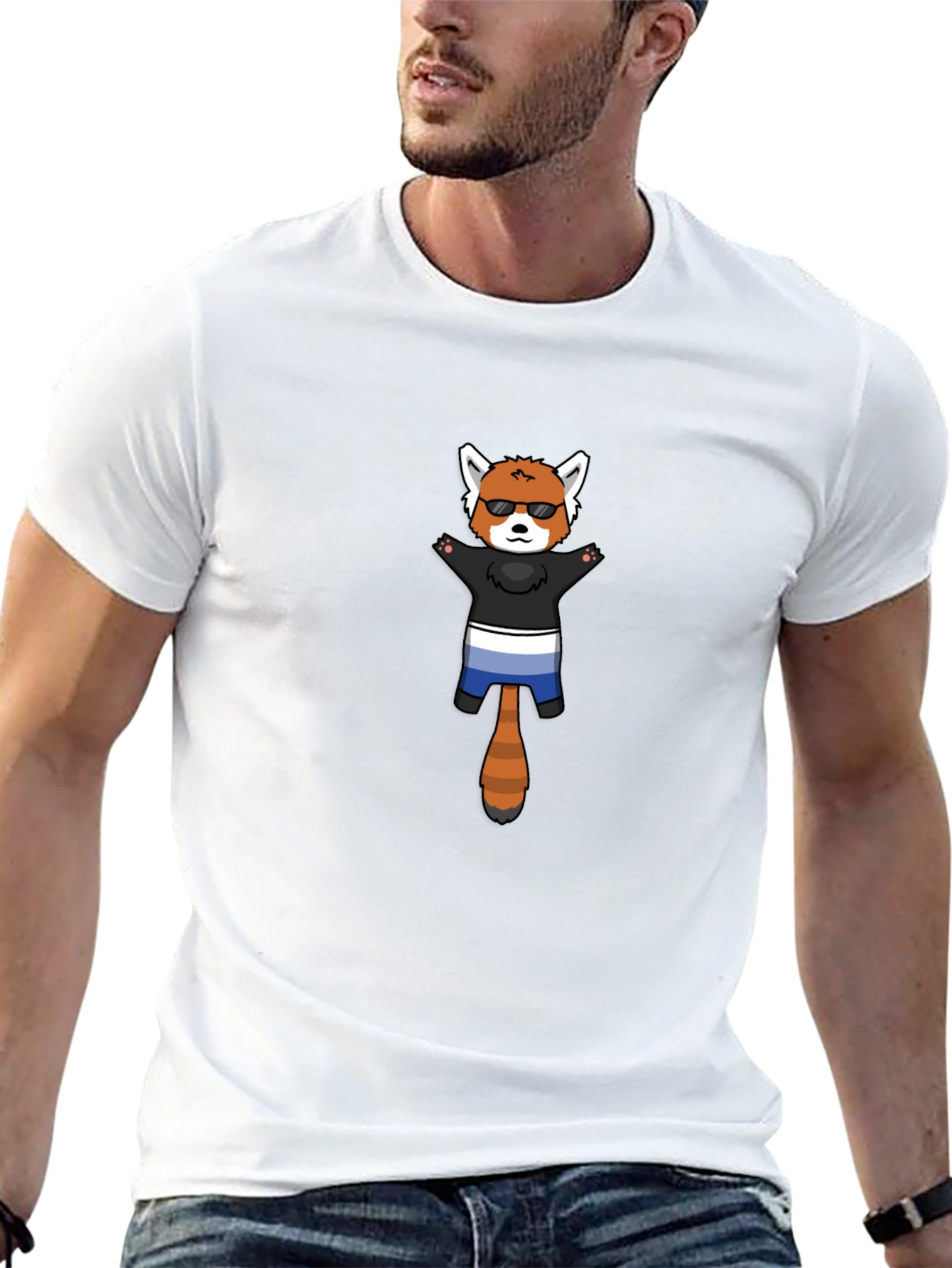 Cool Red Panda Bear T-Shirt