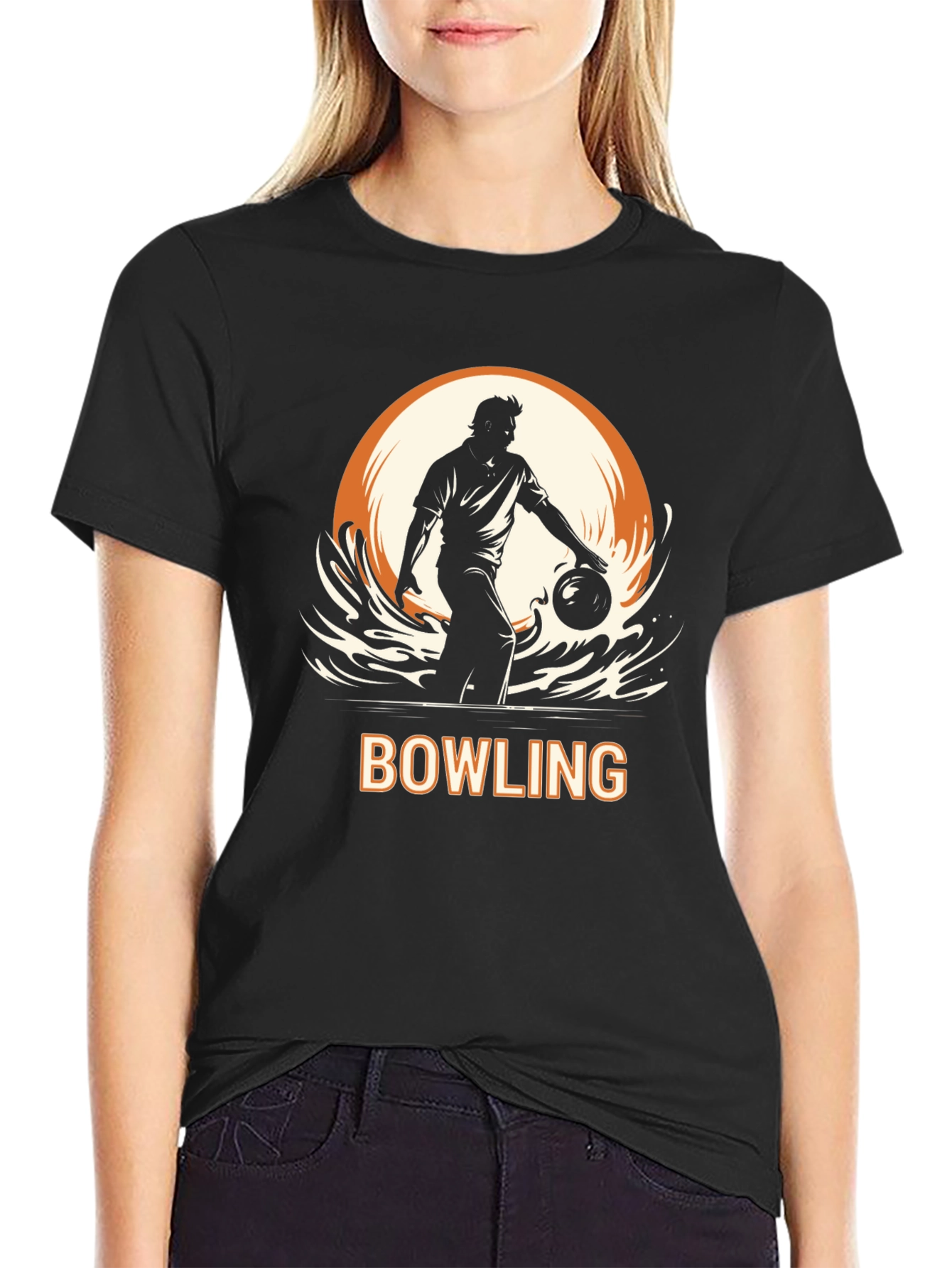 Bowling Graphic Tee - Strike Style