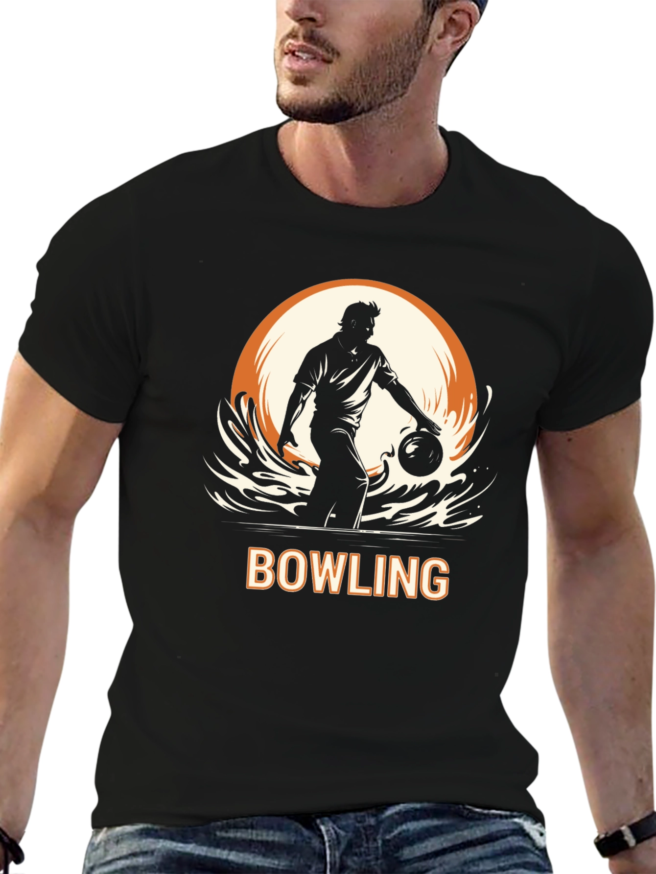 Bowling Graphic Tee - Strike Style