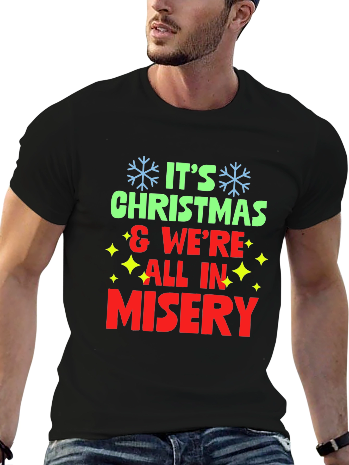 Christmas Misery Graphic Tee