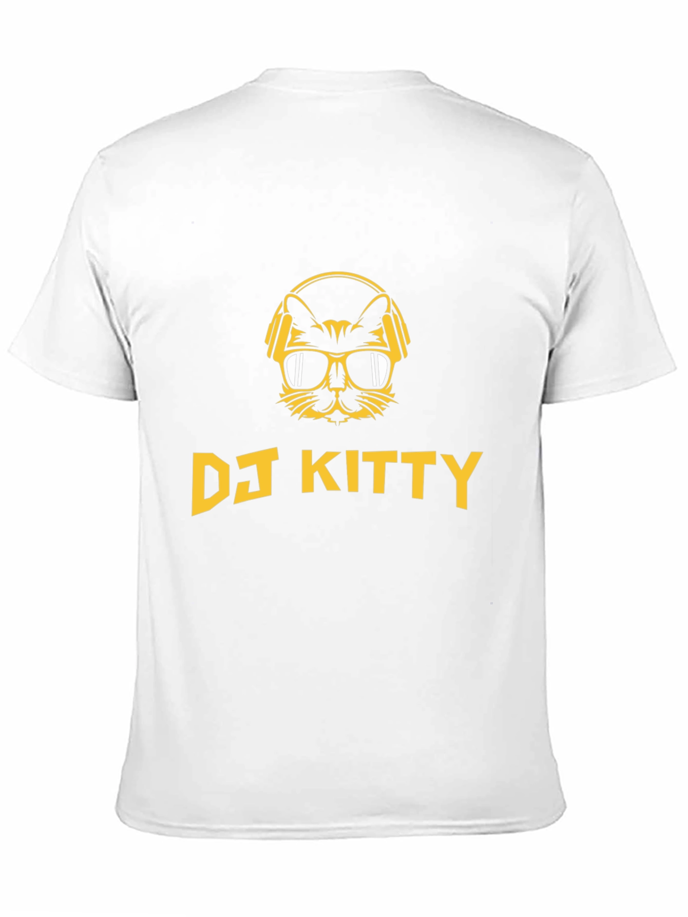 DJ Kitty Graphic T-Shirt - Cool Music Lover Tee