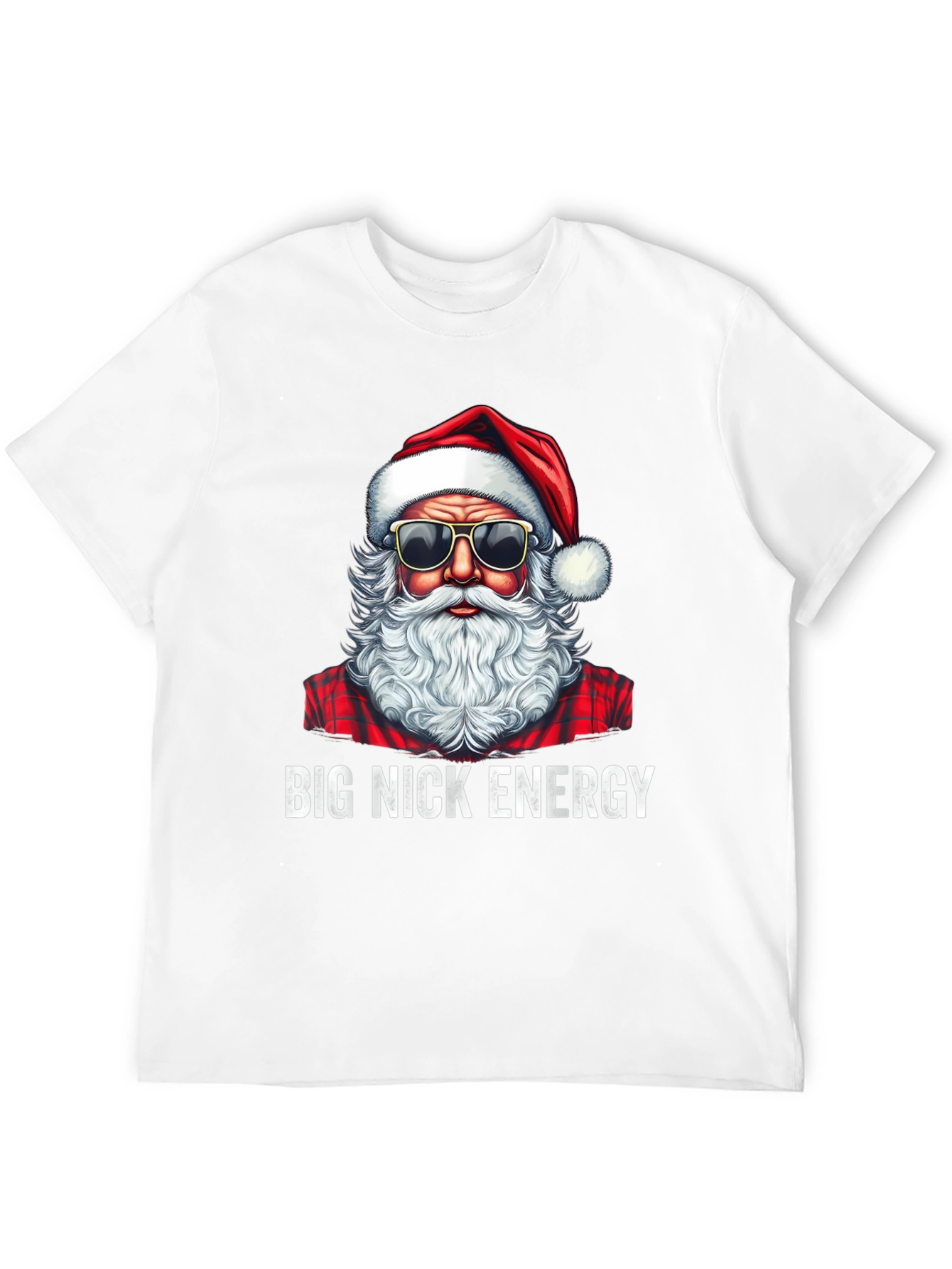 Big Nick Energy Santa T-Shirt