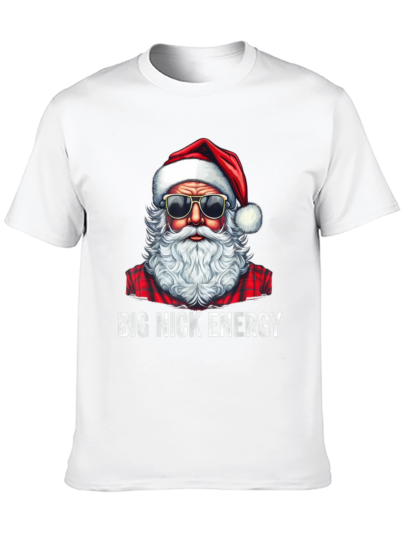 Big Nick Energy Santa T-Shirt