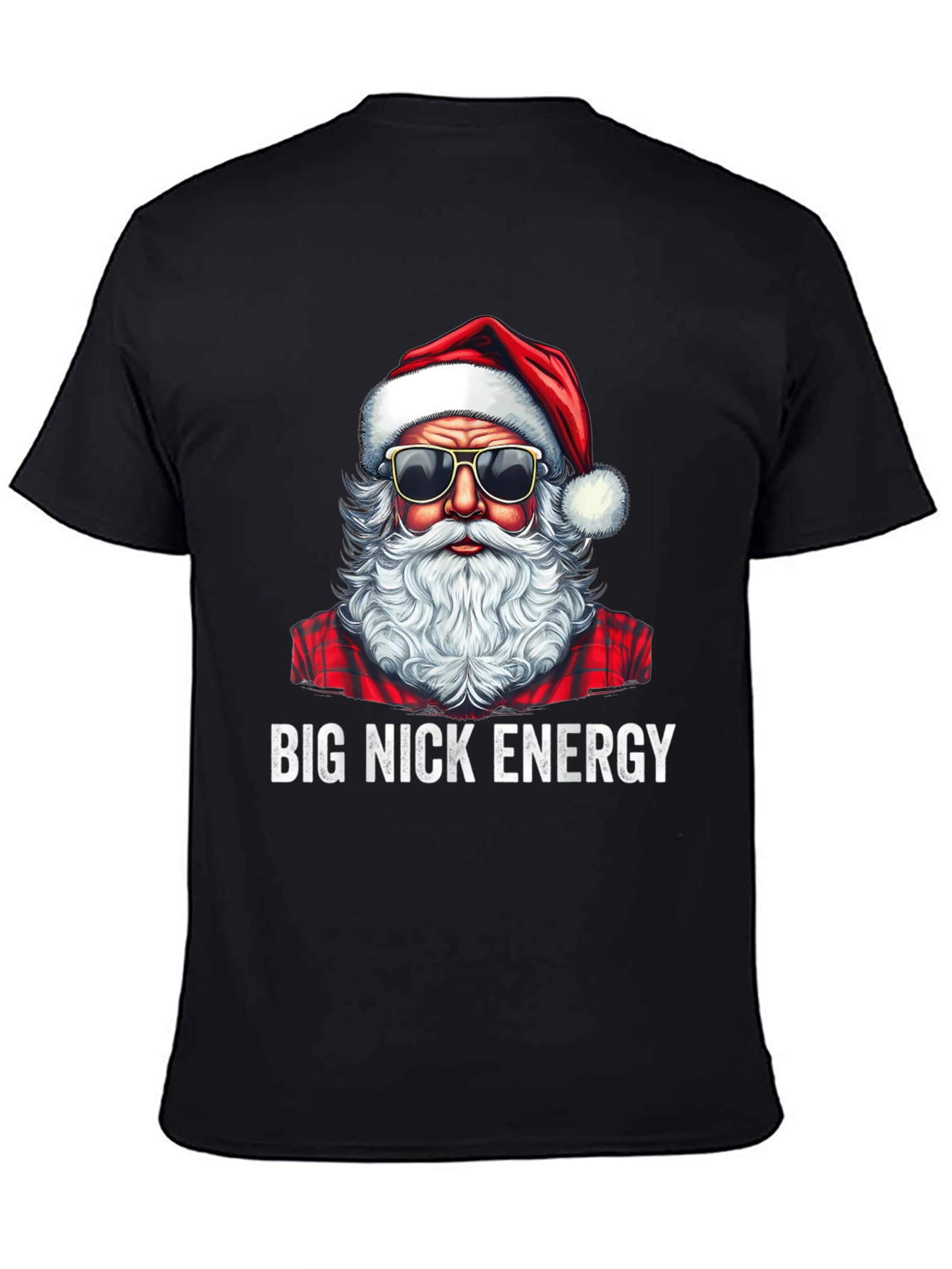 Big Nick Energy Santa T-Shirt