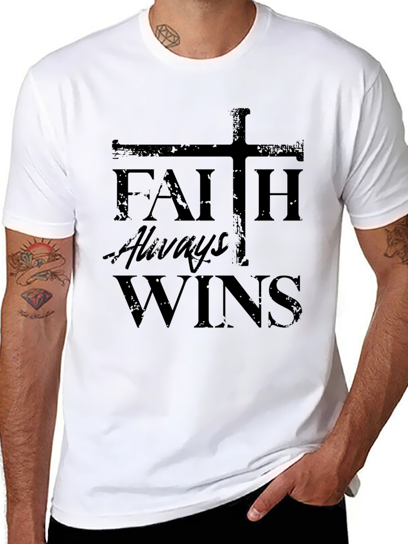 Faith Always Wins Graphic Tee