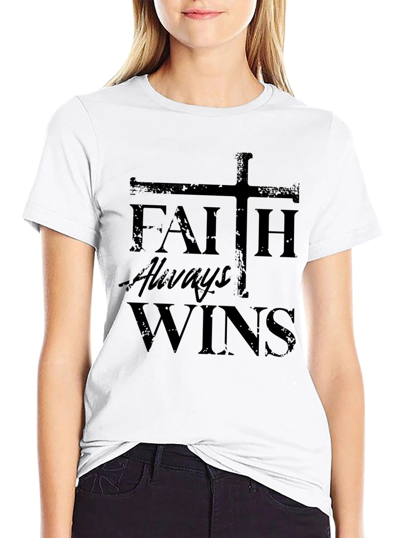 Faith Always Wins Graphic Tee