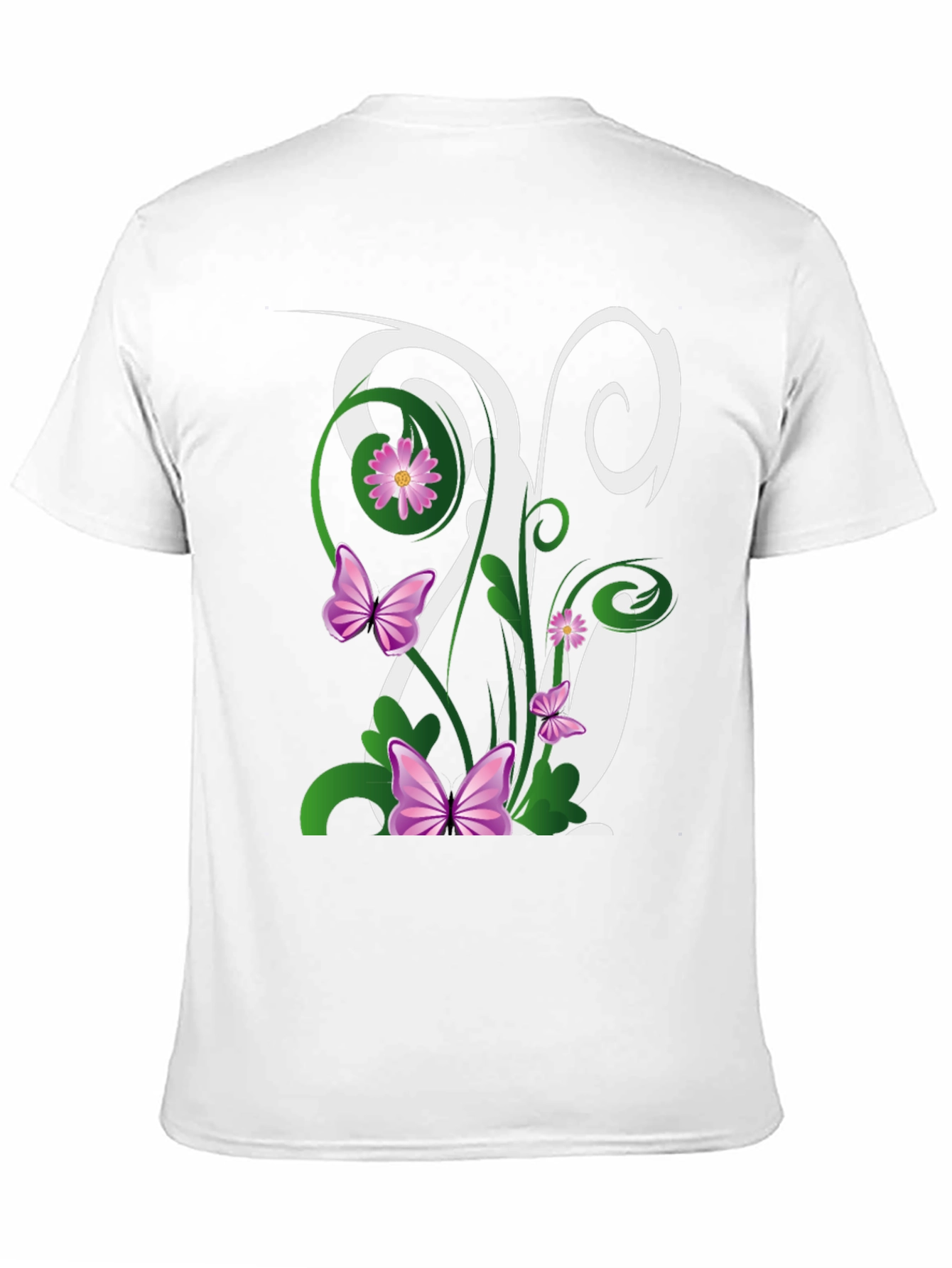 Floral Letter T-Shirt