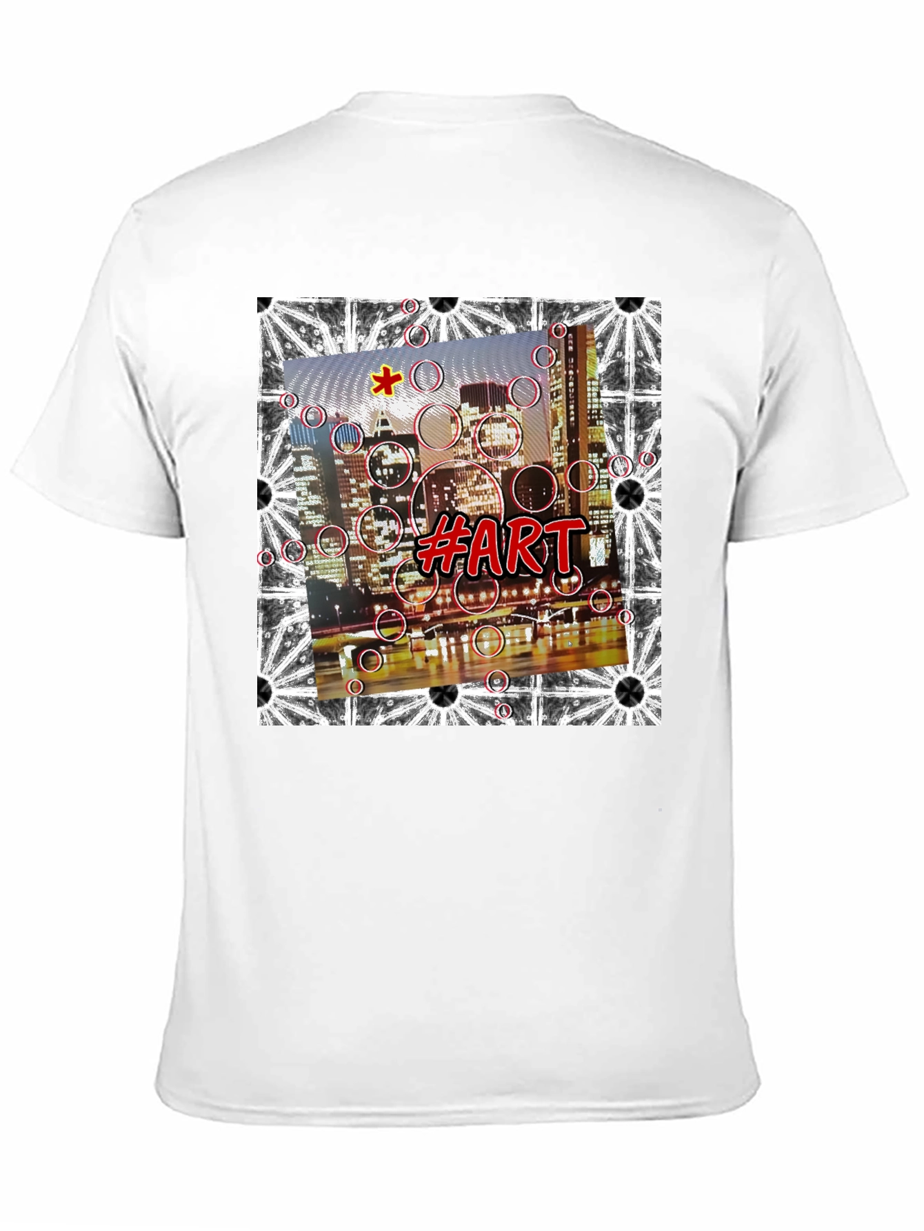 Abstract Cityscape Art Tee