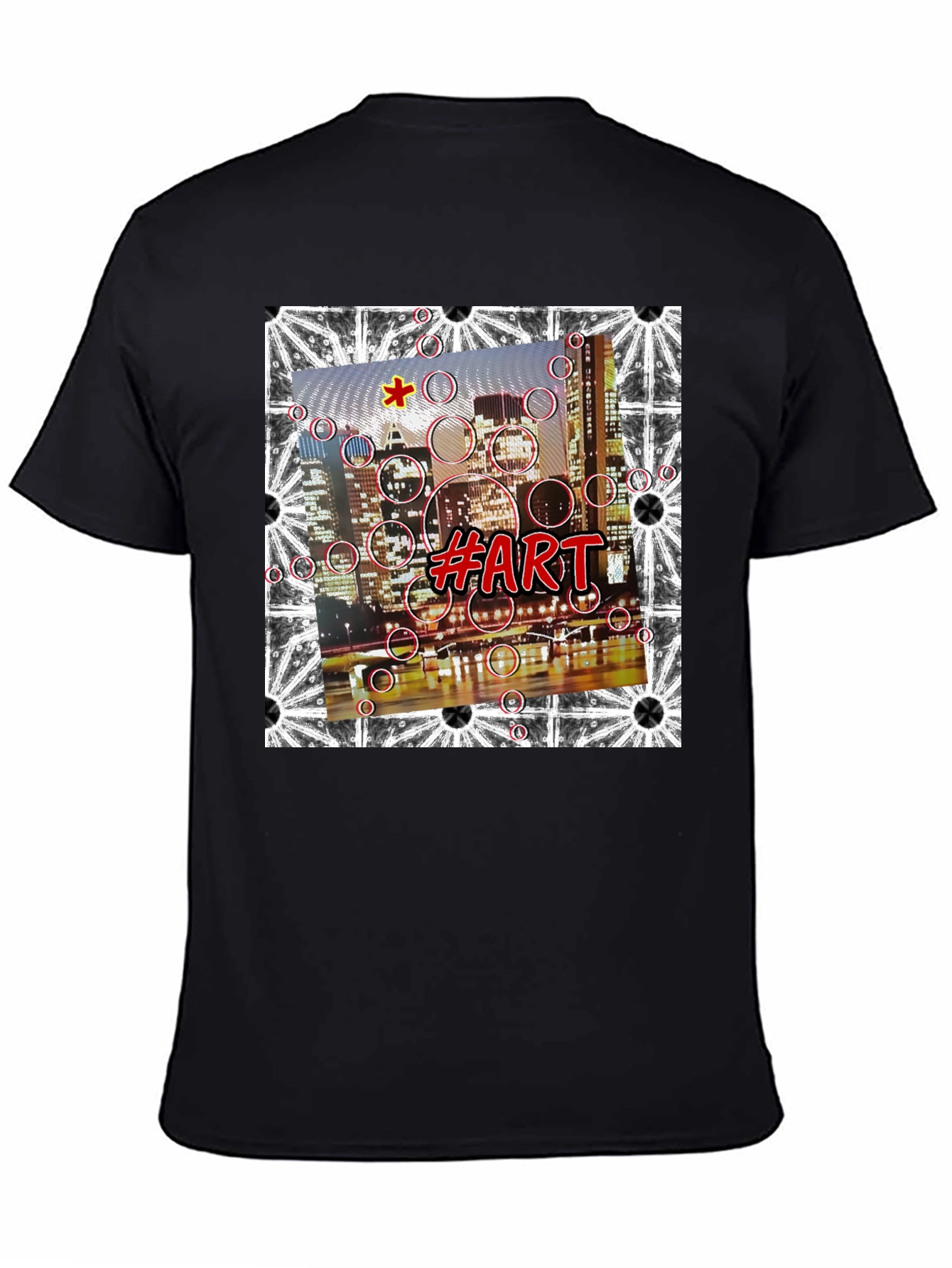 Abstract Cityscape Art Tee