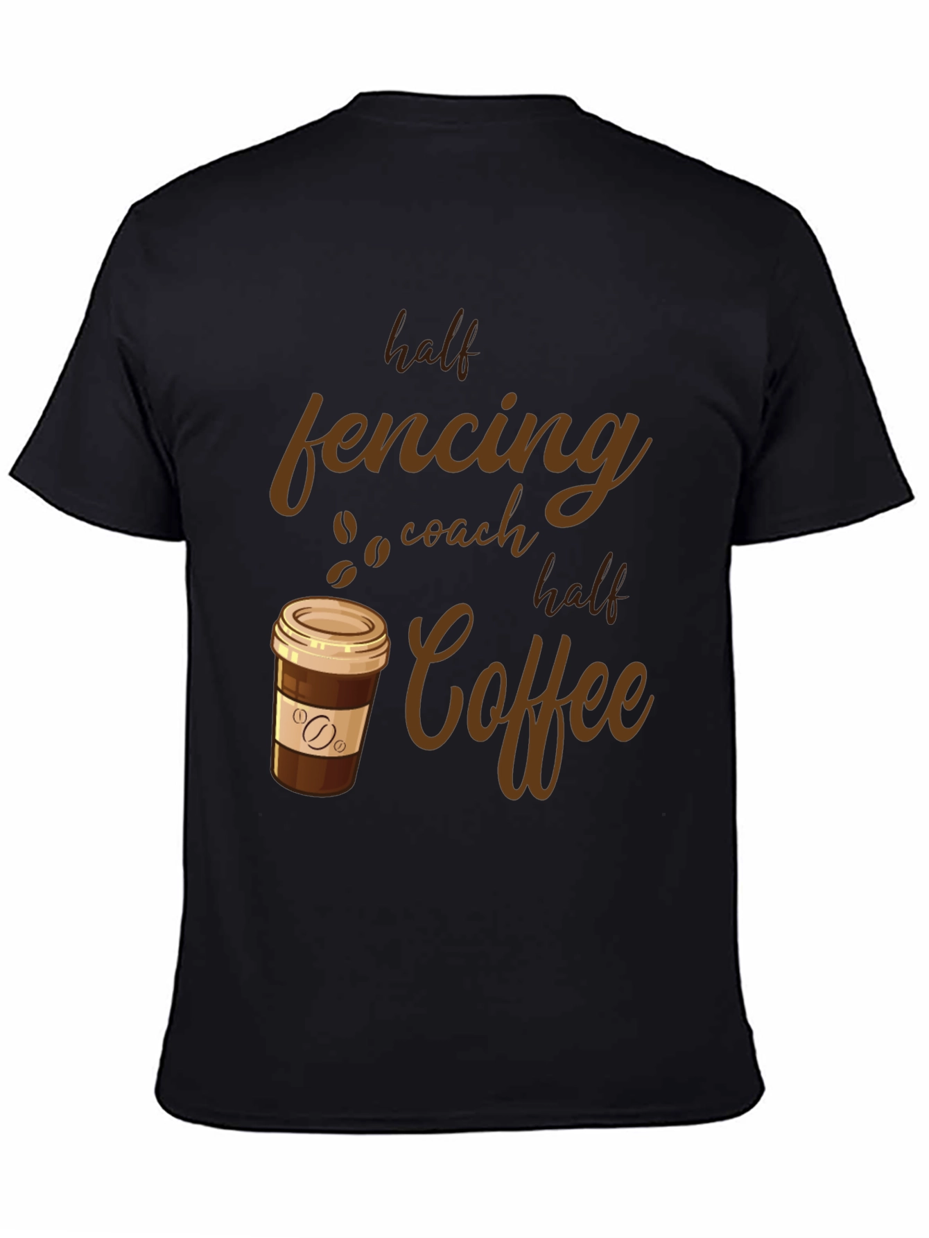 Fencing Coach & Coffee T-Shirt
