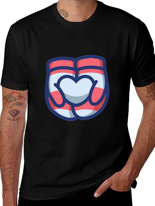 Heart Hands Graphic Tee - Cute & Stylish